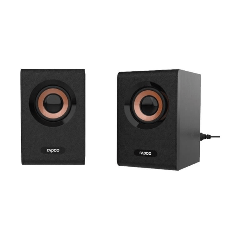 Rapoo A80-BLACK 2-ch Compact Stereo Speaker