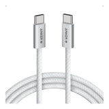 Anker 240W Type-C Male to Male Braided Cable 1m White A8060H21