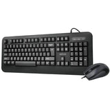 Astrum KC120 Wired Keyboard and Mouse Combo Black A81012-BEN
