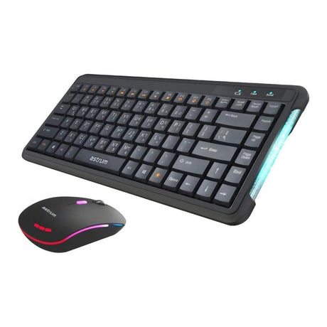 Astrum KW210 Wireless Mini Keyboard and Mouse Combo A81521-BB