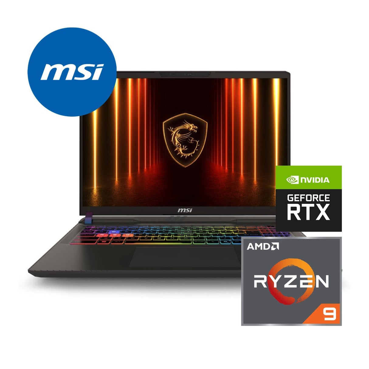 MSI Vector A16 HX A8WIG-071ZA 16-inch QHD+ Laptop - AMD Ryzen 9 8940HX 1TB SSD 32GB RAM RTX 5080 Win 11 Home