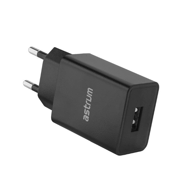 Astrum Pro U20 10W USB Wall Adapter Charger Black A92620EB
