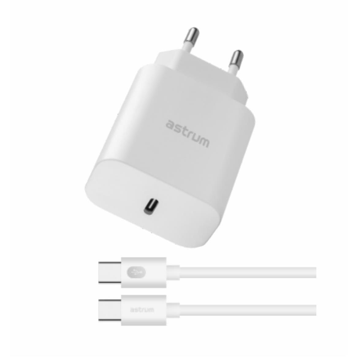 Astrum 20W Pro PD20 USB-C Wall Charger A92651EW