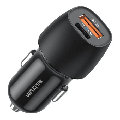 Astrum Pro Go 20W Dual 3A Car Travel Charger A93121AC