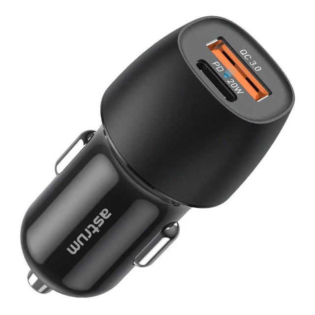 Astrum Pro Go 20W Dual 3A Car Travel Charger A93121AC