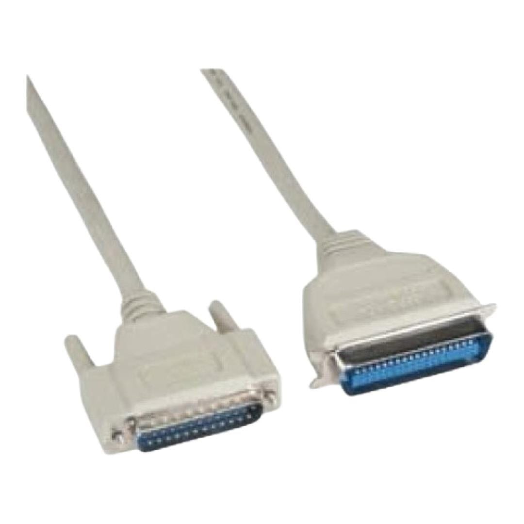 UniQue 25-pin Parallel Printer Cable 1.8m AA304-06