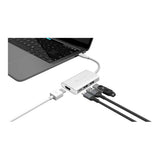 Adam Elements CASA HUB A01M 4-port USB-C HUB - Silver AAPADHUBA01MSL