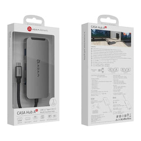 Adam Elements CASA A08 8-in-1 Type-C Hub Midnight Grey AAPADHUBA08MI