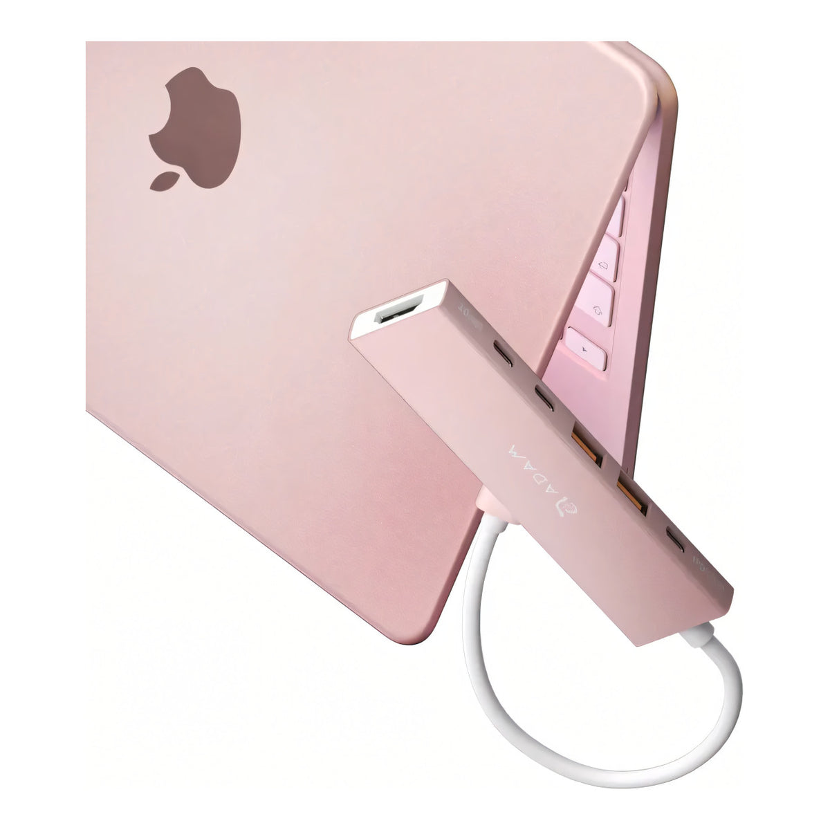 Adam Elements DE06 6-in-1 USB-C Multifunction Hub - Pink AAPADHUBDE06PK