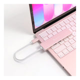 Adam Elements DE06 6-in-1 USB-C Multifunction Hub - Pink AAPADHUBDE06PK