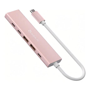 Adam Elements DE06 6-in-1 USB-C Multifunction Hub - Pink AAPADHUBDE06PK