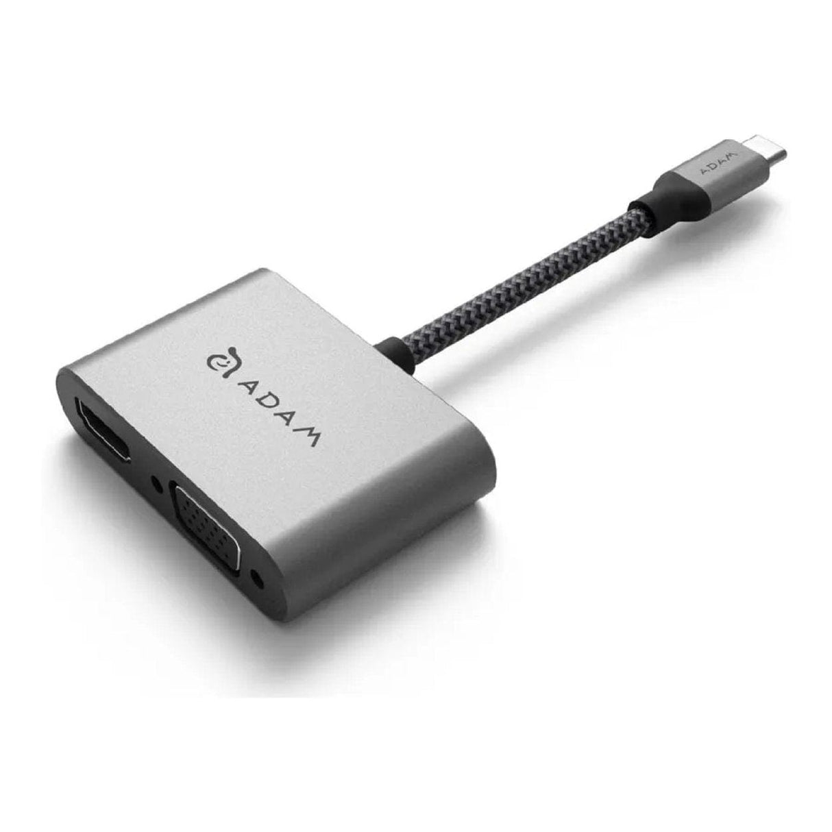 Adam Elements CASA VH1 2-in-1 Type-C Hub Grey AAPADHUBVH1GY