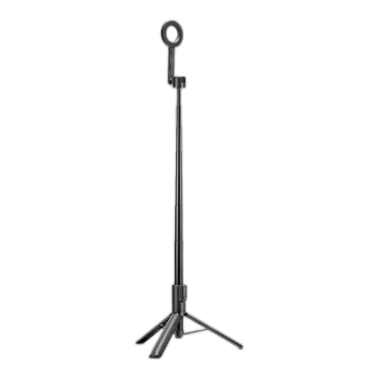 Adam Elements SELFIE Pro Wireless Bluetooth Tripod Selfie Stick & LED Light - Black ABTADSELFPRBK