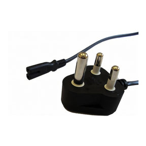 AOC 1.8m South African 3-pin to Figure-8 IEC C7 Female Power Cable AC-6NF807FMBK1.8