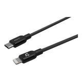 Adam Elements PeAk II C120B 1.2m USB-C to Lightning Cable ACBADCL120BBK