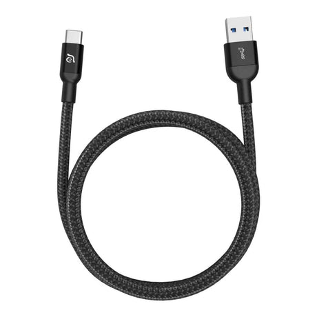 Adam Elements CASA M100+ Type-C to Type-A Cable 1m Black ACBADM100PBK