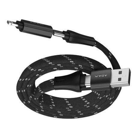 Adam Elements PeAk MF401 4-in-1 60W Charging Cable 1m - Black ACBADMF401BK