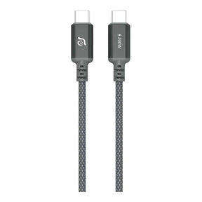 Adam Elements CASA P200 Type-C Male to Male Cable 2m Grey ACBADP200GY