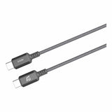 Adam Elements CASA S120 Type-C Male to Male Braided Cable 1.2m Grey ACBADS120GY