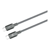 Adam Elements CASA S200 Type-C Male to Male Braided Cable 2m Grey ACBADS200GY