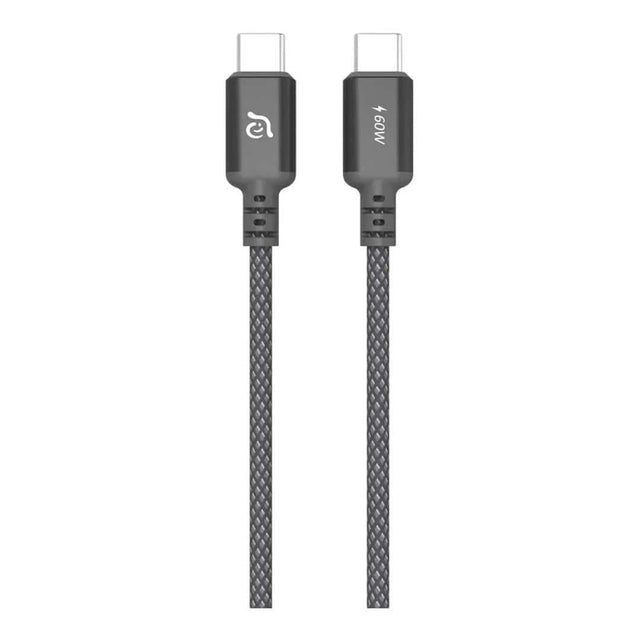 Adam Elements CASA S200 Type-C Male to Male Braided Cable 2m Grey ACBADS200GY