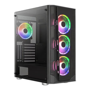 Aerocool Prism ARGB ATX Mid-Tower PC Case Black ACCM-PB29143.11