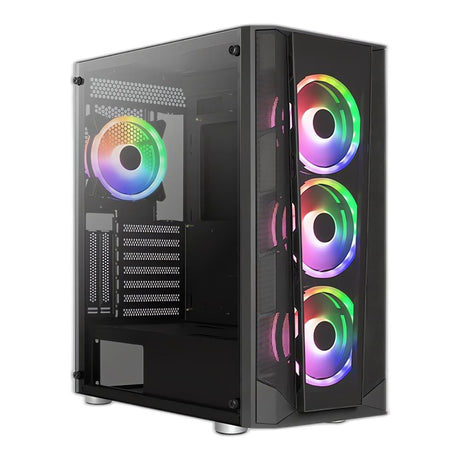 Aerocool Prism ARGB ATX Mid-Tower PC Case Black ACCM-PB29143.11