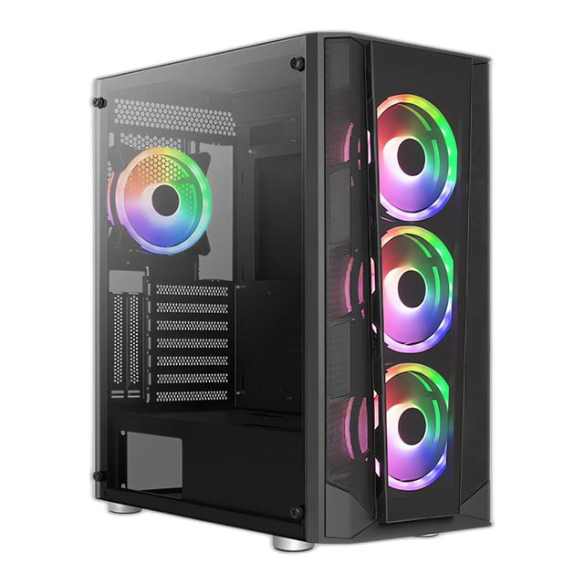 Aerocool Prism ARGB ATX Mid-Tower PC Case Black ACCM-PB29143.11
