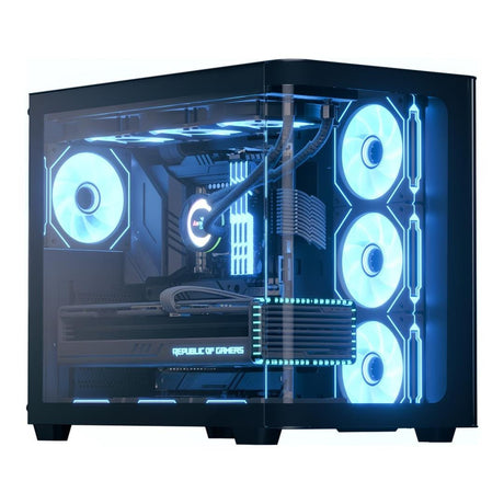 Aerocool P500C ATX Mid-Tower Compact PC Case Black ACCM-PN01043.11