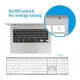 Macally Ultra Slim Bluetooth Keyboard Aluminium ACEBTKEYA