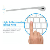 Macally Ultra Slim Bluetooth Keyboard Aluminium ACEBTKEYA