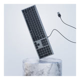 Macally ACEKEYSG Everyday Wired Keyboard Space Grey