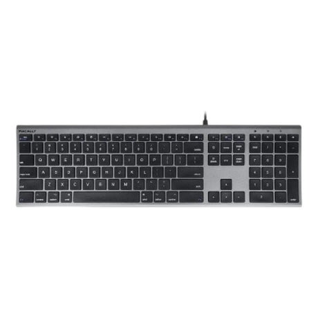 Macally ACEKEYSG Everyday Wired Keyboard Space Grey