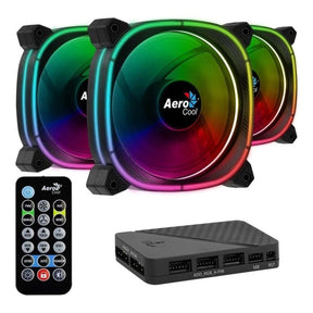 Aerocool Astro 12 Pro 120mm ARGB Fan Set ACF3-AT10217.02
