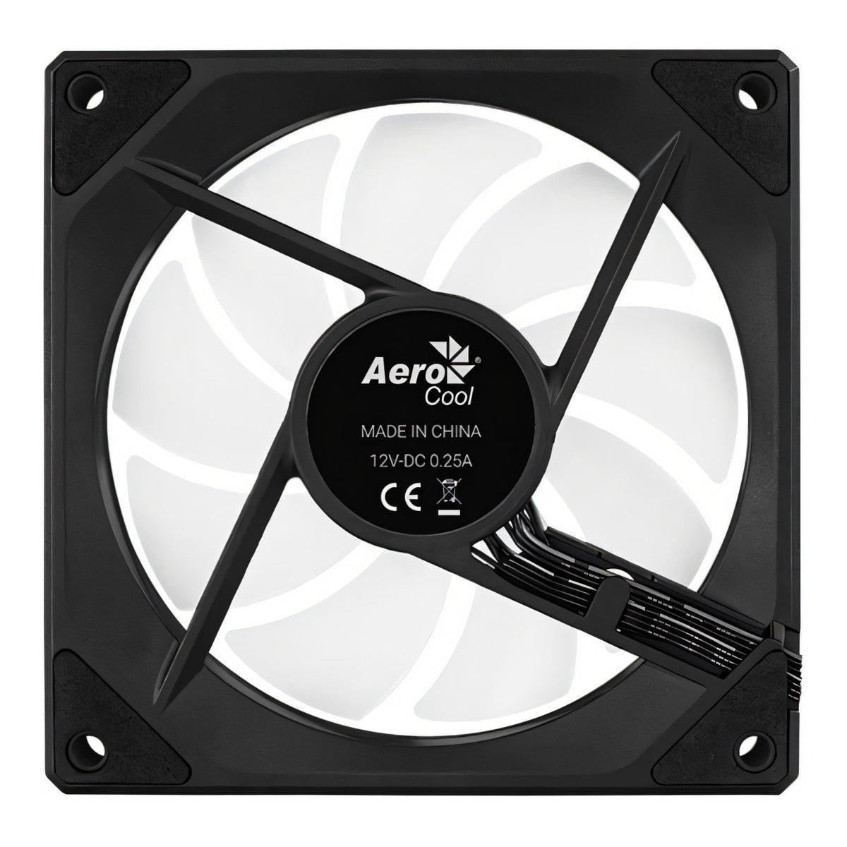 AeroCool Phantom M-3 120mm PWM ARGB Infinity Mirror Case Fan - Black ACF3-MR11217.11