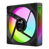 AeroCool Phantom M-3 120mm PWM ARGB Infinity Mirror Case Fan - Black ACF3-MR11217.11