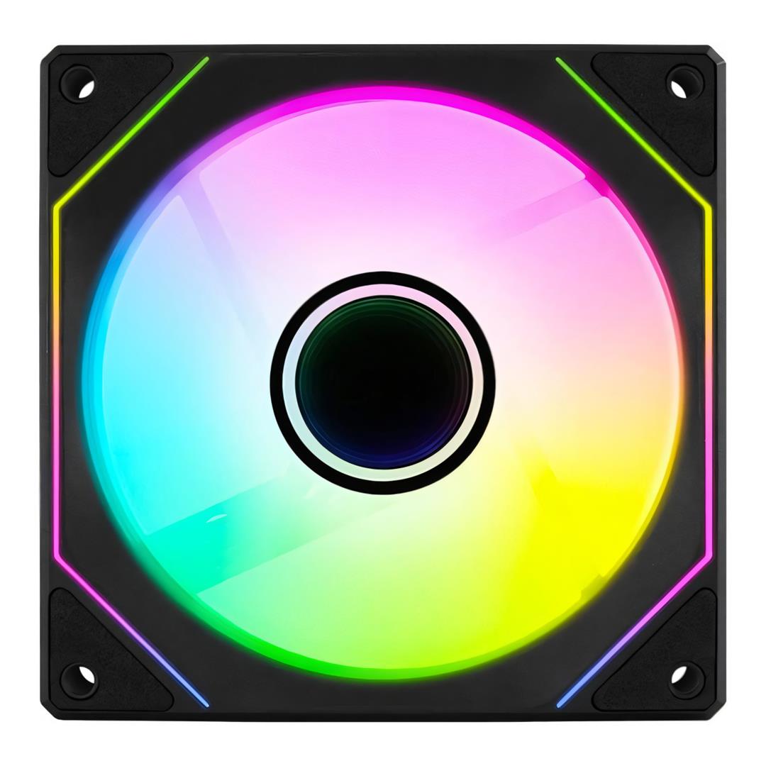 AeroCool Phantom M-3 120mm PWM ARGB Infinity Mirror Case Fan - Black ACF3-MR11217.11