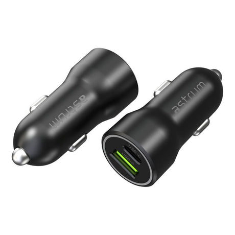 Astrum VOTZ38P 20W USB-C Car Charger Black ACHC38PB