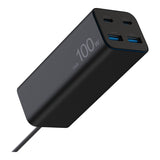 Astrum WATZ100G 100W GaN USB Wall Charger Black ACHW100GBE