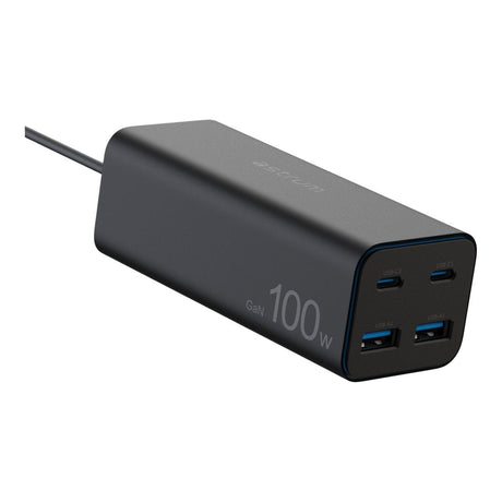 Astrum WATZ100G 100W GaN USB Wall Charger Black ACHW100GBE