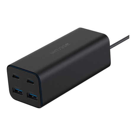 Astrum WATZ100G 100W GaN USB Wall Charger Black ACHW100GBE