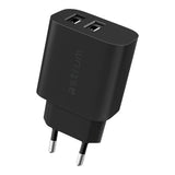 Astrum WATZ12D 12W 2xUSB-A Wall Charger ACHW12DBE