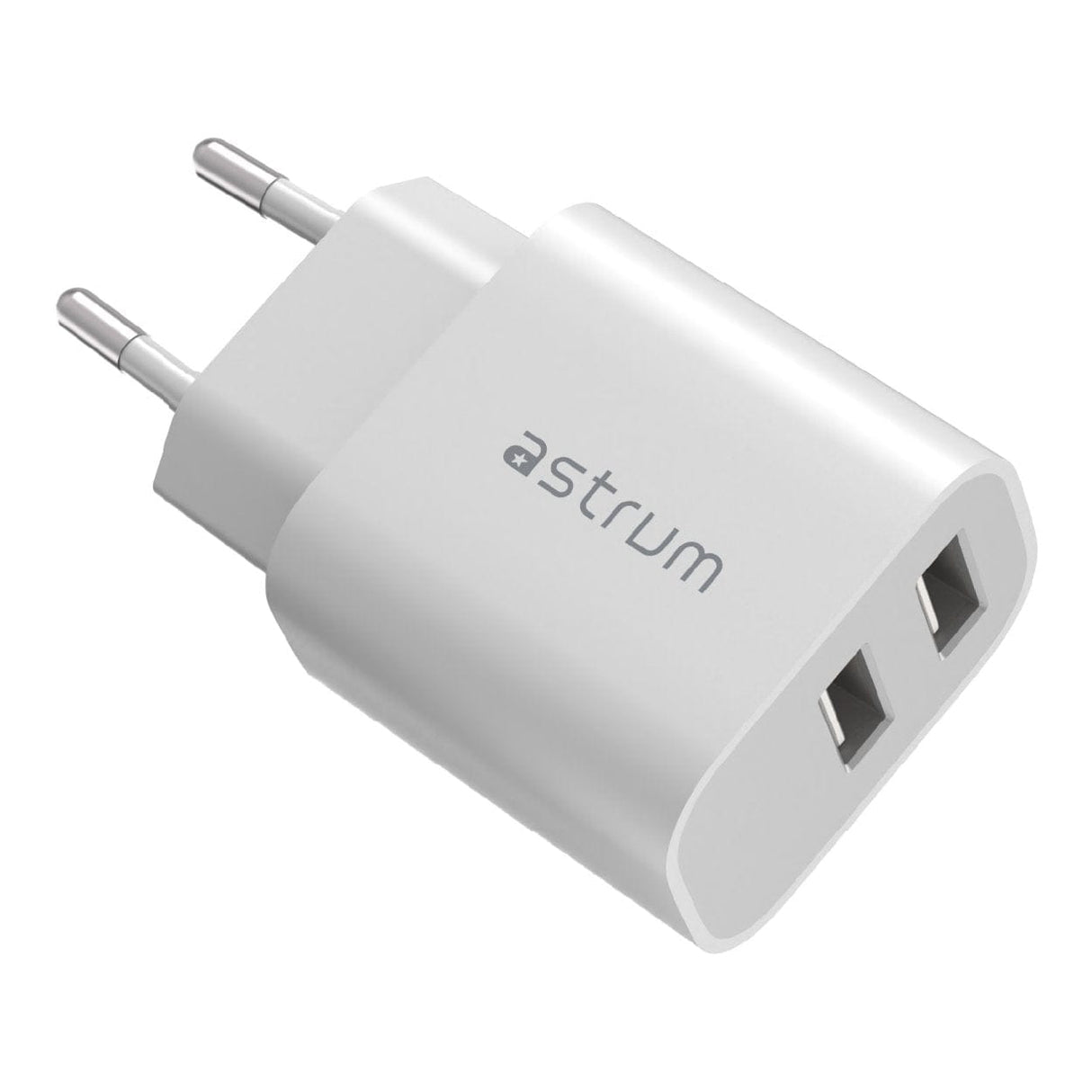 Astrum 1W WATZ12D Multi USB-A Wall Charger White ACHW12DWE