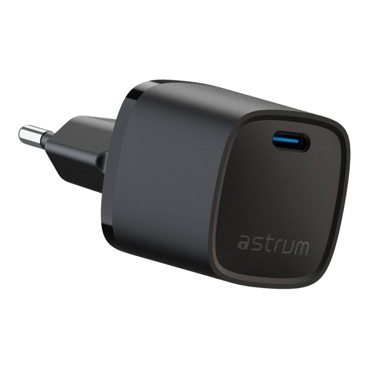 Astrum WATZ20P 20W PD USB-C Wall Charger Black ACHW20PBE