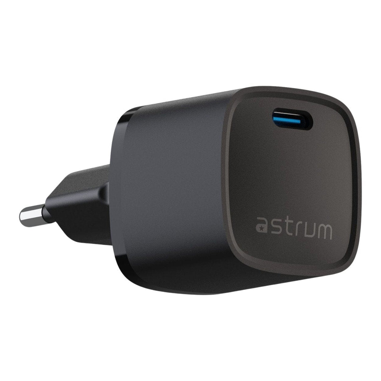 Astrum WATZ20P 20W PD USB-C Wall Charger Black ACHW20PBE