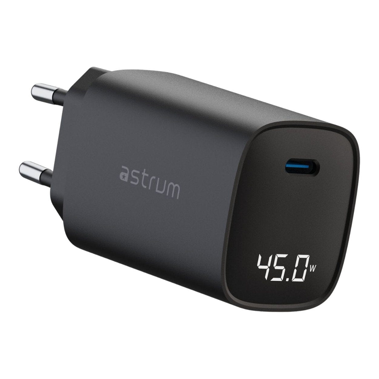 Astrum WATZ45L 45W PD USB-C Wall Charger Black ACHW45LBE