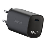 Astrum WATZ45L 45W PD USB-C Wall Charger Black ACHW45LBE