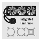 AeroCool Abyss L360 360mm ARGB CPU Liquid Cooler Black ACLA-AB36117.11
