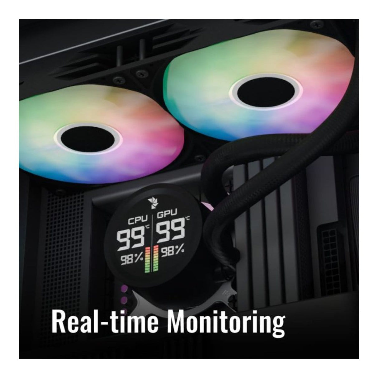 AeroCool Abyss L240 240mm ARGB CPU Liquid Cooler Black ACLA-AD24117.11