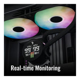 AeroCool Abyss L240 240mm ARGB CPU Liquid Cooler Black ACLA-AD24117.11
